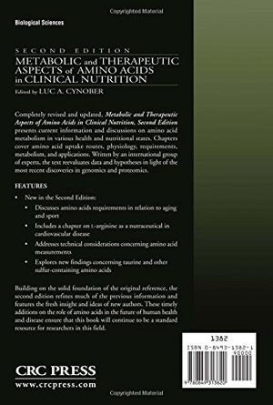 Metabolic & Therapeutic Aspects of Amino Acids in Clinical Nutrition,Used