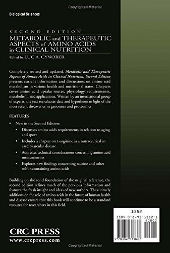 Metabolic & Therapeutic Aspects of Amino Acids in Clinical Nutrition,Used