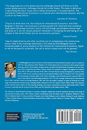 The United States And The World Economy: Foreign Economic Policy For The Next Decade (Institute For International Economics Mono-used