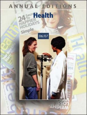 Annual Editions: Health 06/07,Used