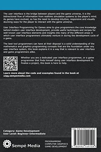 User Interface Programming for Games,Used