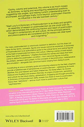 Dictionary of Postmodernism,Used