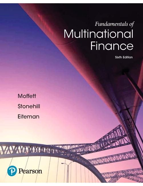Fundamentals of Multinational Finance (The Pearson Series in Finance),New