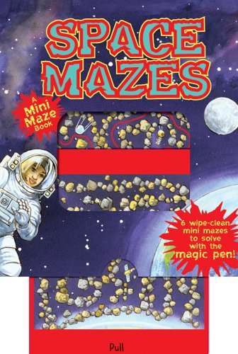 Space Mazes: A Mini Maze Book (Magic Color Books),Used