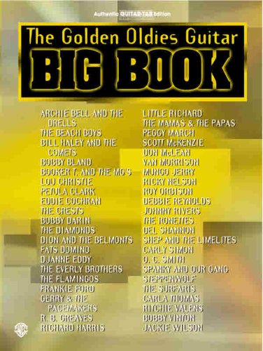 The Golden Oldies Guitar Big Book: Authentic Guitar TAB (Guitar Big Book Series),Used