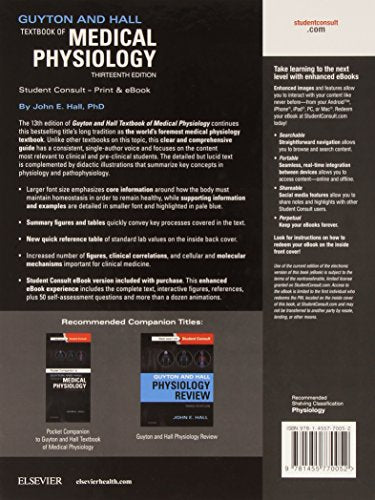Guyton and Hall Textbook of Medical Physiology (Guyton Physiology)