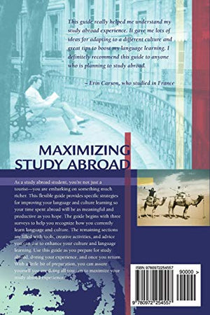 Maximizing Study Abroad: A Students' Guide to Strategies for Language and Culture Learning and Use,Used