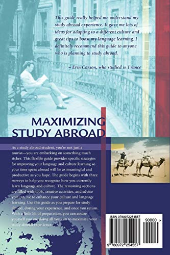 Maximizing Study Abroad: A Students' Guide to Strategies for Language and Culture Learning and Use,Used