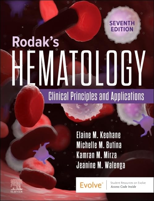 Elsevier Rodak's Hematology: Clinical Principles and Applications, Model 9780323936507
