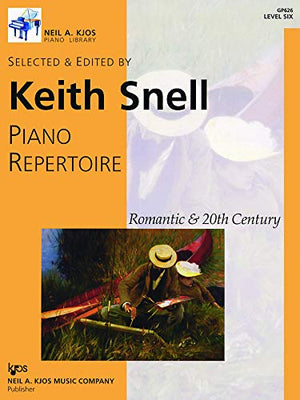GP626  Piano Repertoire  Romantic & 20th Century  Level 6,Used