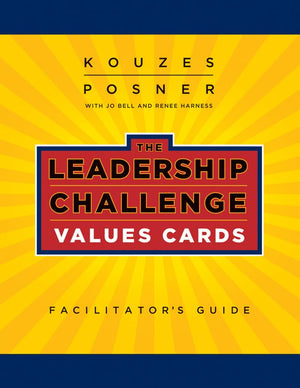 The Leadership Challenge Values Cards Facilitator's Guide Set,Used