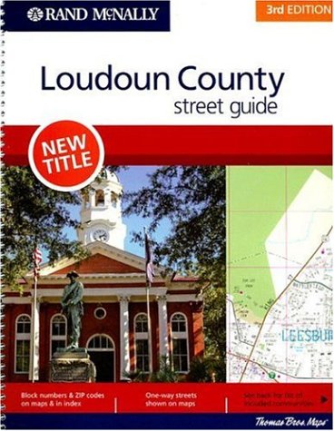 Rand McNally 3rd Edition Loudoun County street guide,Used