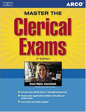 Master the Clerical Exams, 4E,Used