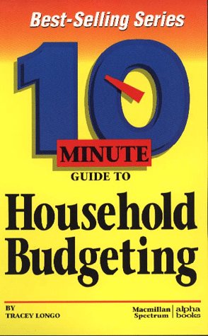 10 Minute Guide to Household Budgeting (10 Minute Guides),Used