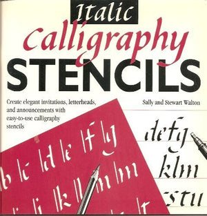 Italic Calligraphy Stencils,New