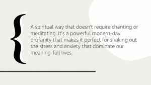 F**k It: The Ultimate Spiritual Way,Used
