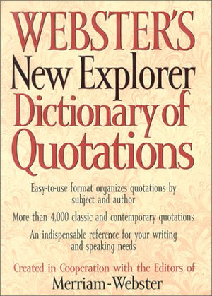 Webster's New Explorer Dictionary of Quotations,Used