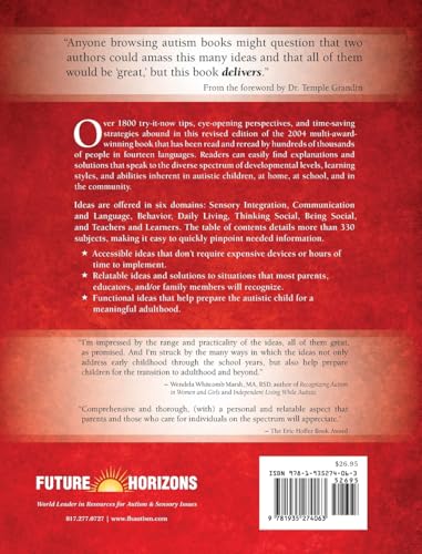 1001 Great Ideas For Teaching And Raising Children With Autism: Second Edition