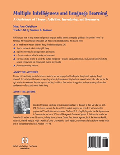 Multiple Intelligences and Language Learning: A Guidebook of Theory, Activities, Inventories, and Resources (Alta Professional S,New