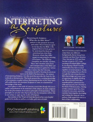 Interpreting the Scriptures: A Textbook on How to Interpret the Bible,Used