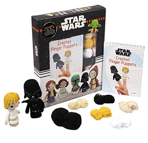 Star Wars Crochet Finger Puppets (Crochet Kits),Used