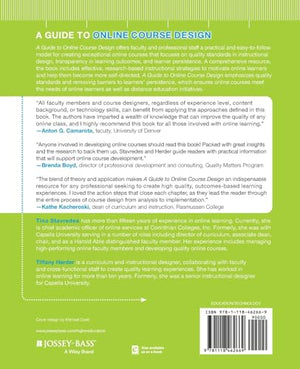 A Guide to Online Course Design: Strategies for Student Success,Used
