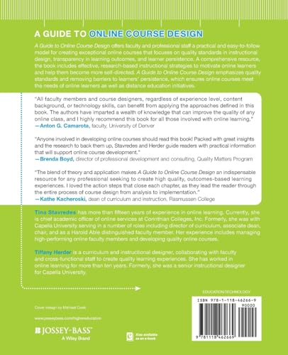 A Guide to Online Course Design: Strategies for Student Success,Used