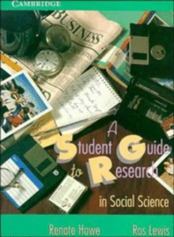 A Student Guide to Research in Social Science,Used
