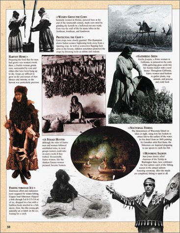 Native Americans: A History in Pictures,Used