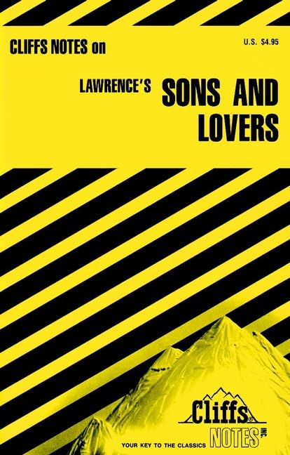 Cliffs Notes On: Lawrences: Sons And Lovers (Cliffs Notes) -Used