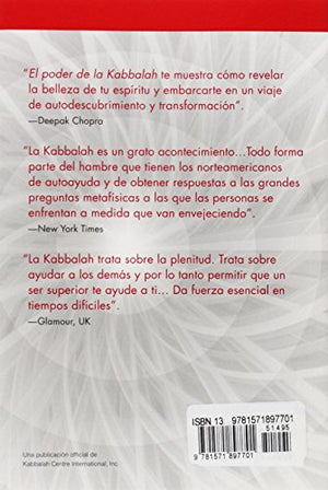 El Poder de la Kabbalah: The Power of Kabbalah, SpanishLanguage Edition (Spanish Edition),New