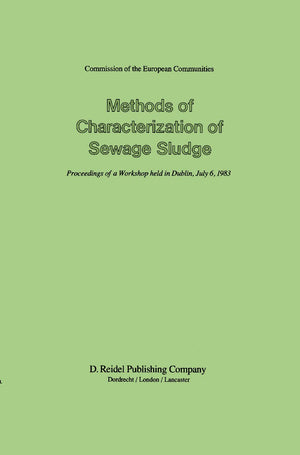 Methods of Characterization of Sewage Sludge,Used