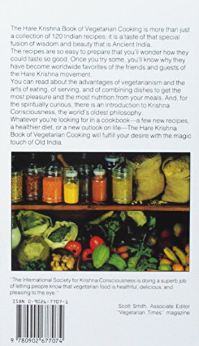 The Hare Krishna Book of Vegetarian Cooking,Used