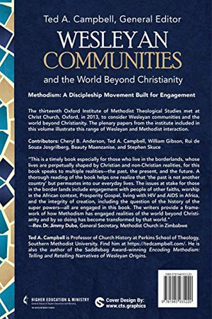 Wesleyan Communities and the World Beyond Christianity,Used