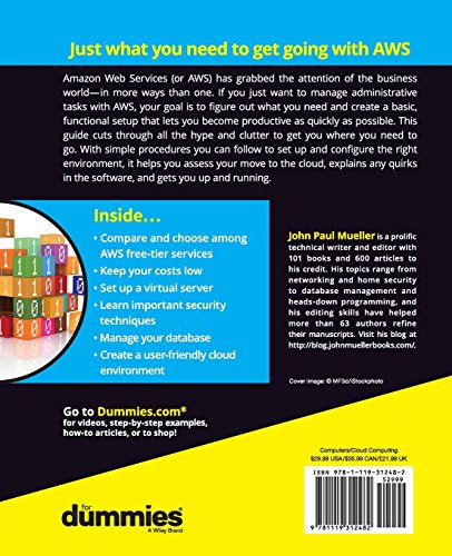 AWS For Admins For Dummies,Used