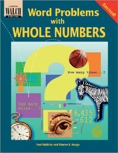 Word Problems With Whole Numbers,New