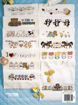 Baby's Best Bibs: 24 Cross Stitch Designs,Used