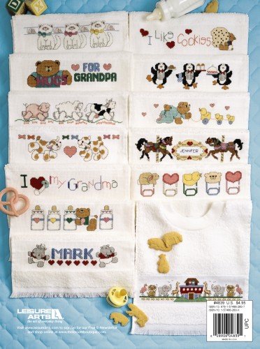 Baby's Best Bibs: 24 Cross Stitch Designs,Used