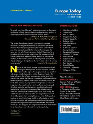 Europe Today: A Twentyfirst Century Introduction,Used