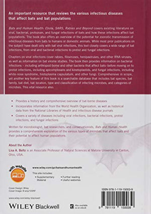 Bats and Human Health: Ebola, Sars, Rabies and Beyond,Used