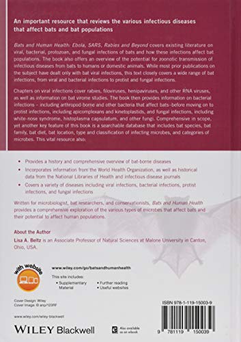 Bats and Human Health: Ebola, Sars, Rabies and Beyond,Used