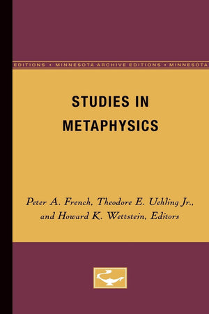 Studies In Metaphysics (Midwest Studies In Philosophy, Vol. 4) (Volume 4),Used