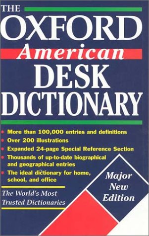 The Oxford American Desk Dictionary,Used