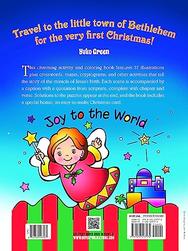 The Nativity Activity and Coloring Book (Dover Christmas Activity Books For Kids),Used