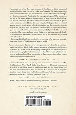 Heartwood: The First Generation Of Theravada Buddhism In America (Morality And Society Series)