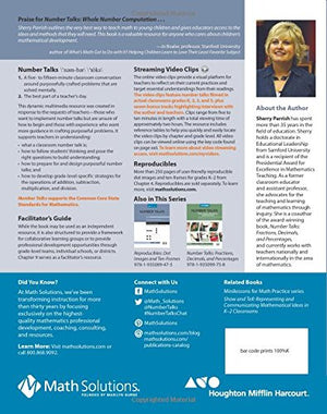Number Talks Common Core Edition, Grades K5: Helping Children Build Mental Math and Computation Strategies,Used