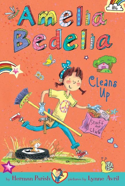 Amelia Bedelia Chapter Book #6: Amelia Bedelia Cleans Up,Used