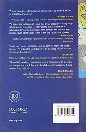 Minorities Studies in India (Oxford India Studies in Contemporary Society),Used