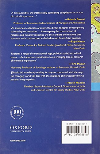 Minorities Studies in India (Oxford India Studies in Contemporary Society),Used