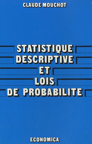 Statistique descriptive et lois de probabilit,Used